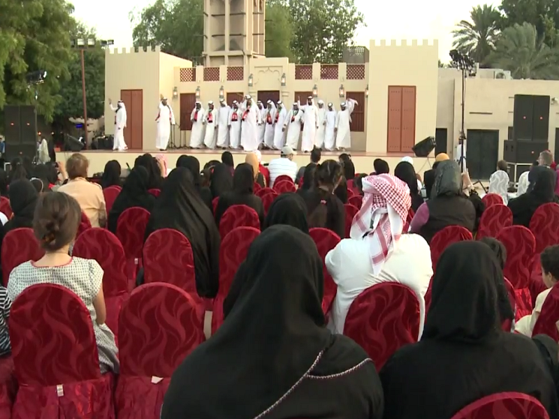 With the cooperation of Mawalif  Volunteer Team, Our Allegiance to Khalifa participated in the National Day 43 Celebration at Heritage Village Dubai